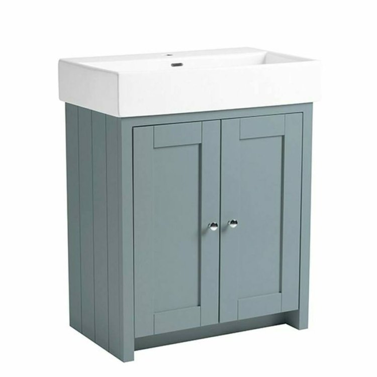 Tavistock Lansdown 700mm Mineral Blue Cloakroom Vanity Unit