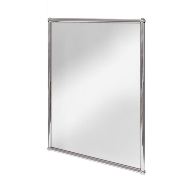 Burlington 500mm Chrome Rectangular Mirror