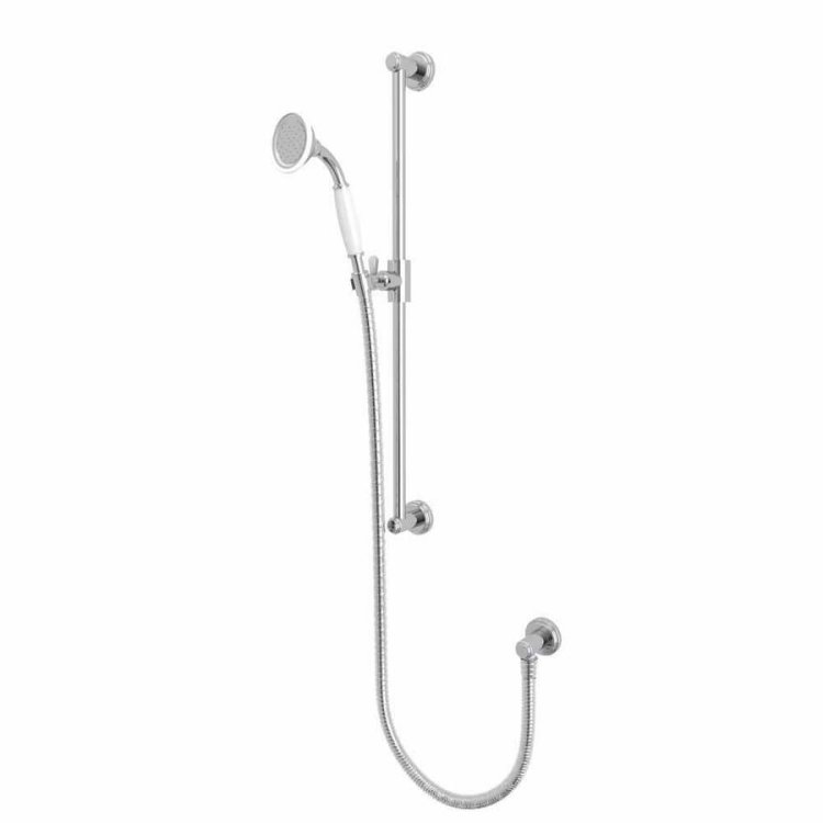 Tavistock Chrome Traditional Shower Riser Rail Kit