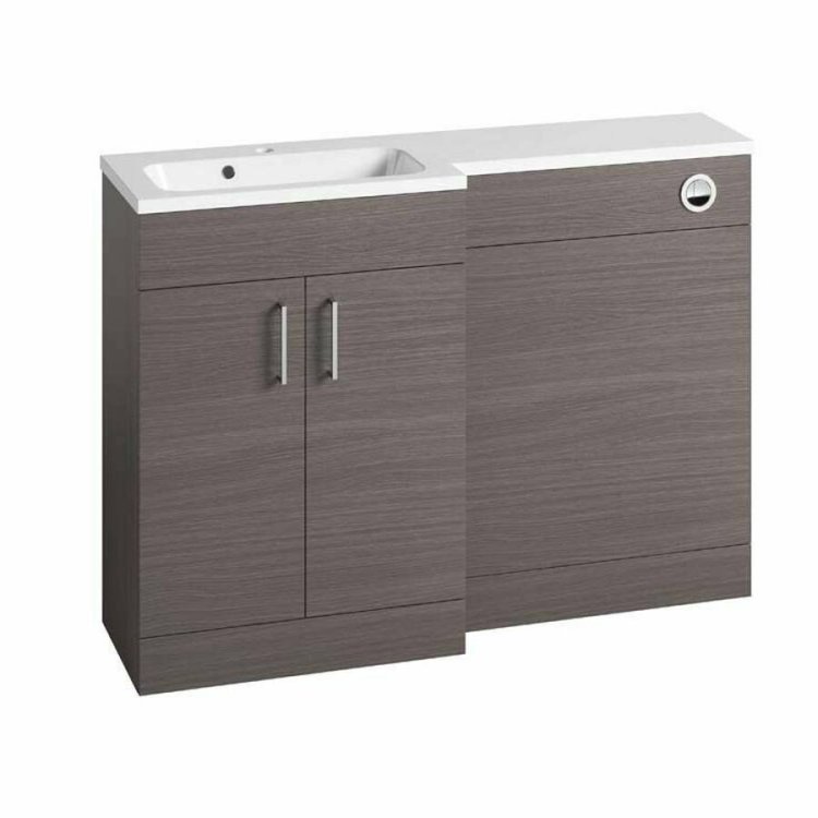 Tavistock Nexus 1200mm Urban Grey LH Furniture Pack