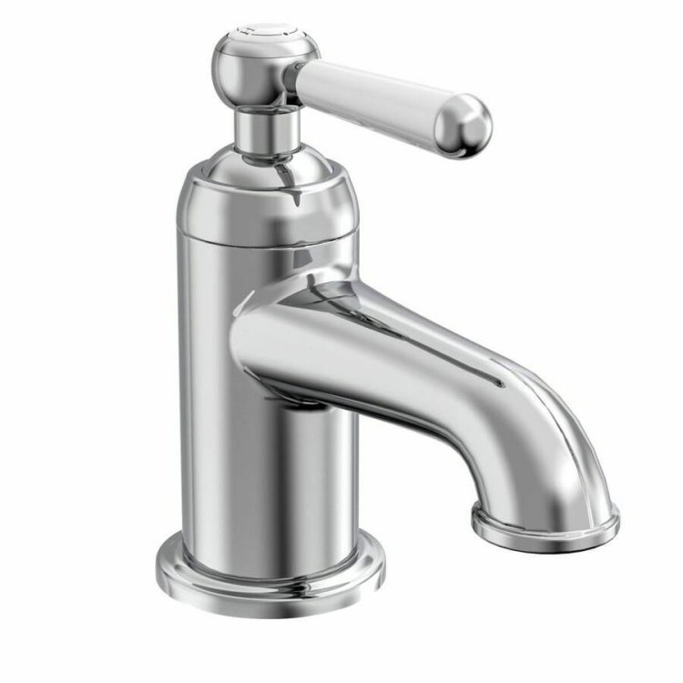 Tavistock Lansdown Chrome Mini Mono Basin Mixer with Click Waste