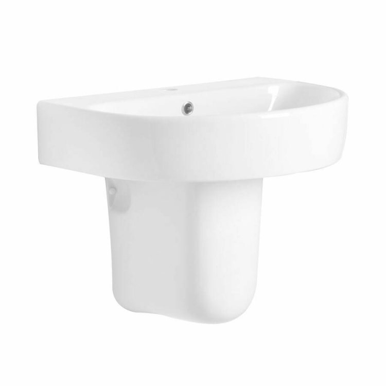 Tavistock Aerial 550mm Basin and Semi Pedestal