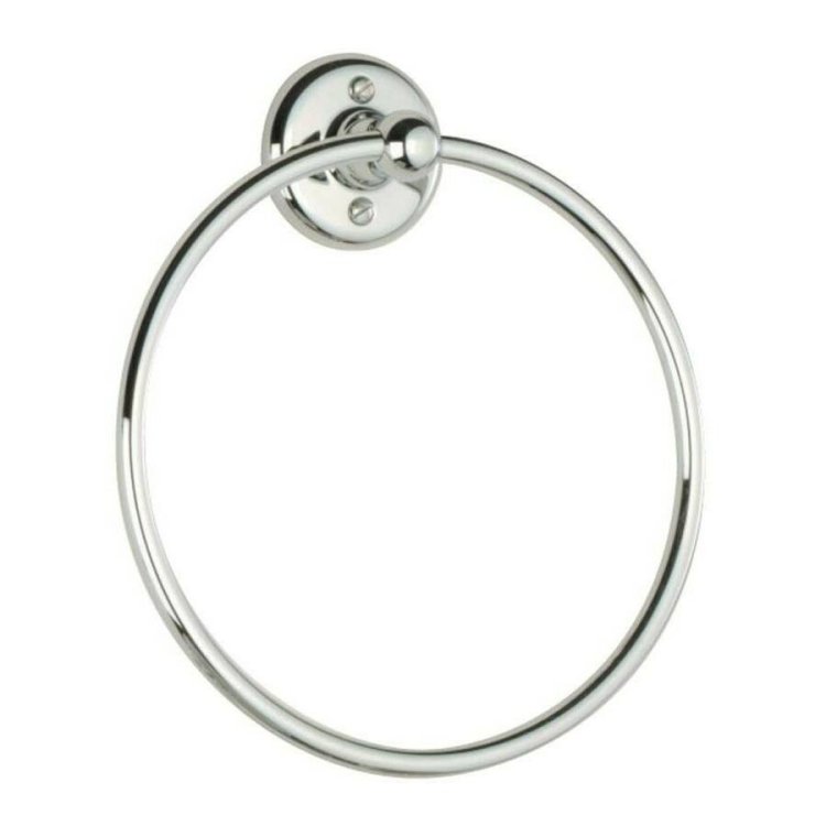 Tavistock Traditional Chrome Towel Ring