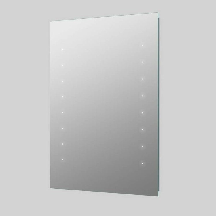 Ajax Timberley 600 x 400mm Rectangular Front Lit Battery Powered LED Mirror