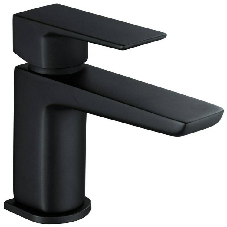 Ajax Burgh Matt Black Cloakroom Basin Mixer and Waste