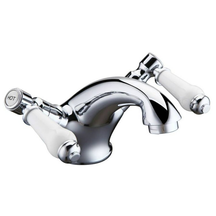 Ajax Brant Chrome Basin Mixer with Waste