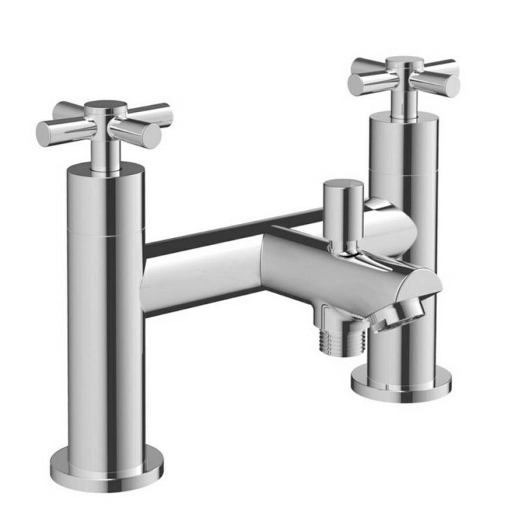 Ajax Wharfe Chrome Bath Shower Mixer