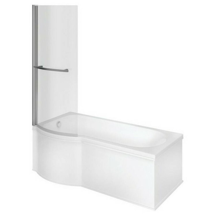 Ajax Barcon 1700 x 850mm LH P Shape Shower Bath