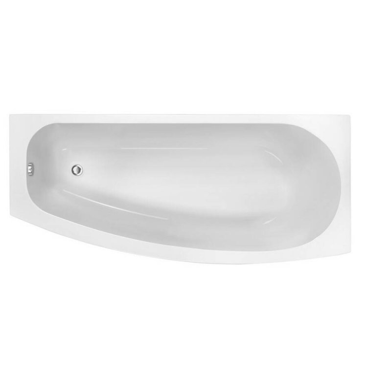 Ajax Mumby 1700 x 740mm RH Space Saving Single Ended Bath