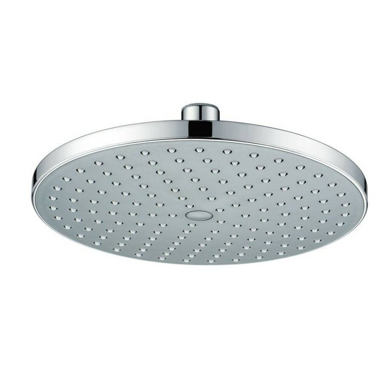 Ajax Chrome 200mm Round Showerhead