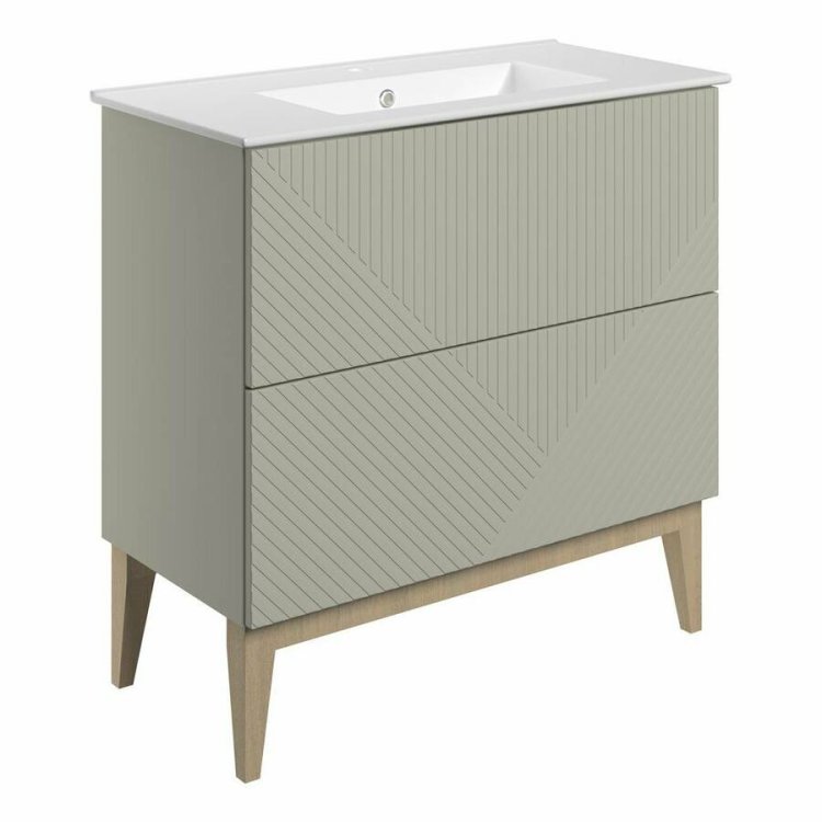 Ajax Irby 815mm Matt Oat Floor Standing Vanity Unit