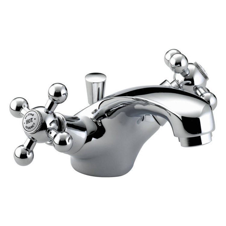 Bristan Regency Chrome Basin Mixer with Pop-Up Waste