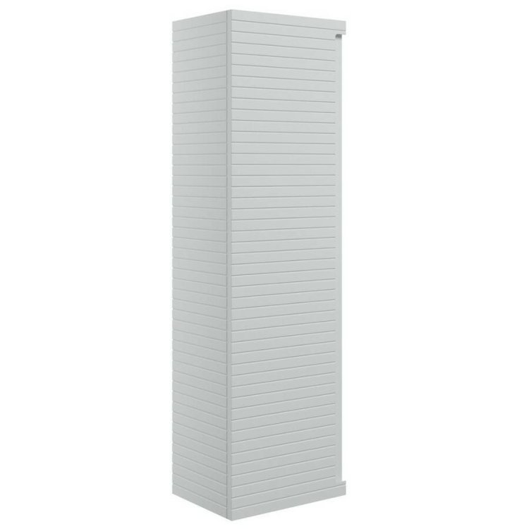 Ajax Barnoldby 350mm Matt Mineral Grey Wall Hung Tall Storage Unit