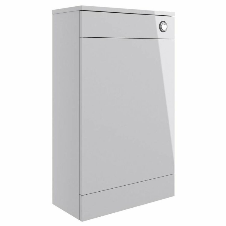 Ajax Walesby 500mm Grey Gloss WC Unit