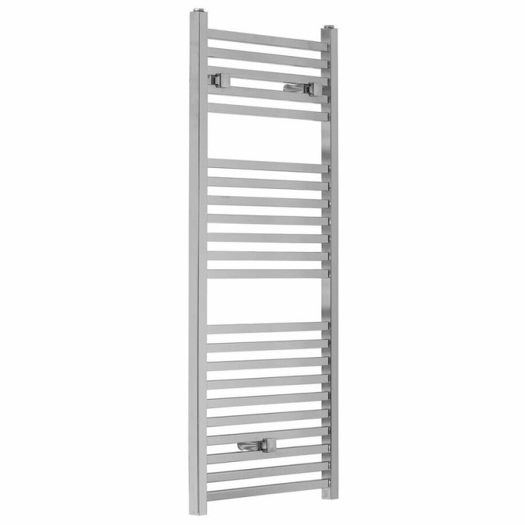 Ajax Willows 1110 x 500mm Chrome Square Ladder Towel Warmer