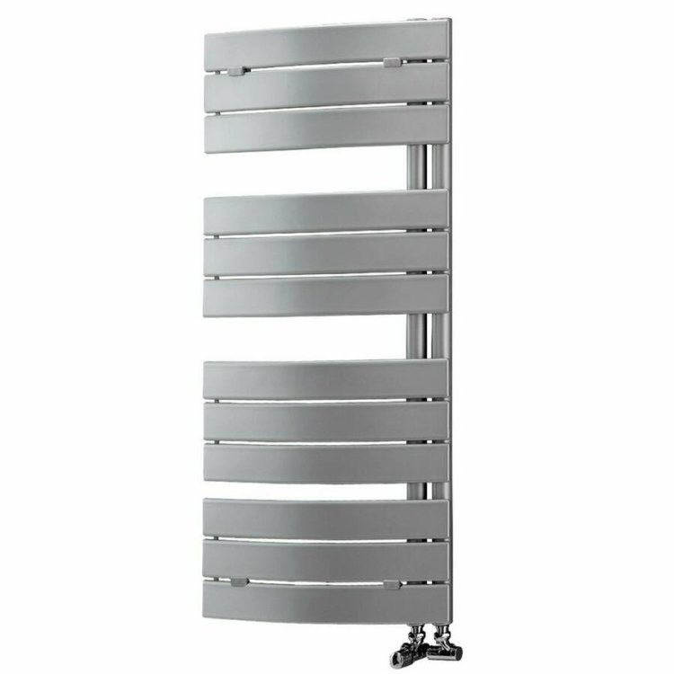 Ajax Healing 1080 x 550mm Chrome Square Ladder Towel Warmer