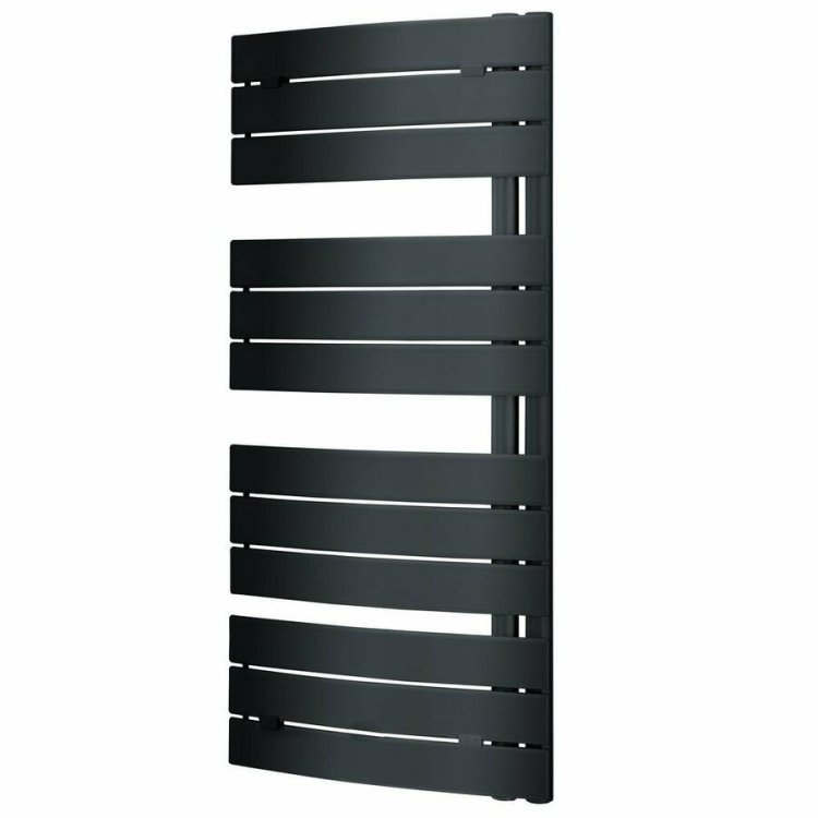 Ajax Healing 1080 x 550mm Anthracite Square Ladder Towel Warmer