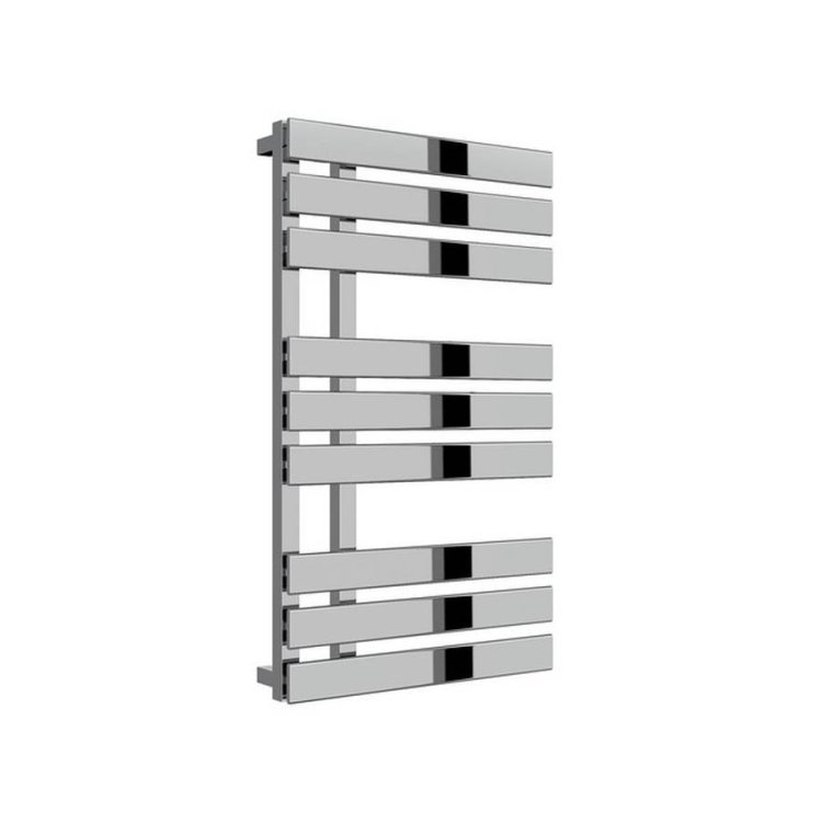 Reina Sesia Chrome Designer Towel Rail 860 x 500mm