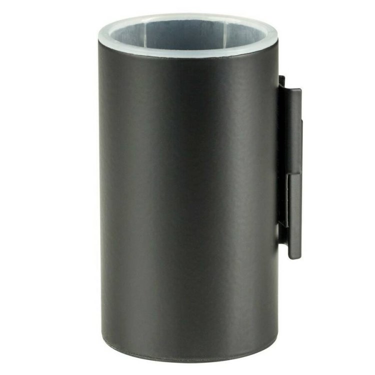 Ajax Bradley Matt Black Wall Mounted Tumbler Holder