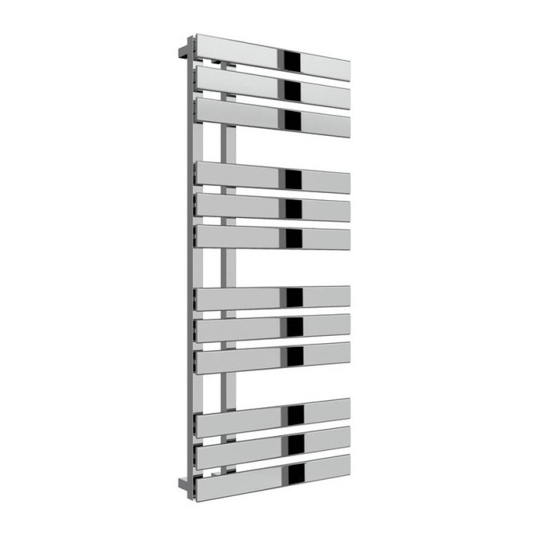 Reina Sesia Chrome Designer Towel Rail 1180 x 500mm