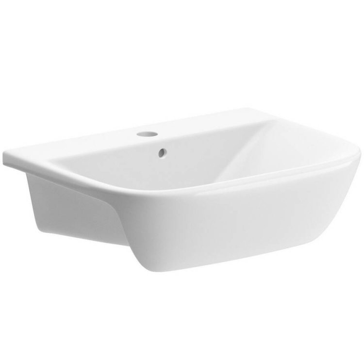 Ajax Binbrook 520mm 1TH Semi Recessed Basin