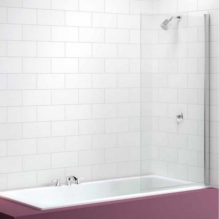 Merlyn Easy Fit Single Square Bath Screen