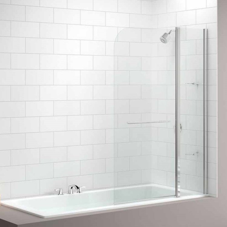 Merlyn Easy Fit Two Panel Curved Bath Screen