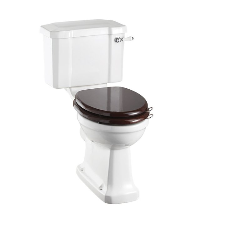 Burlington Regal Close Coupled WC with Slimline 440mm Lever Cistern