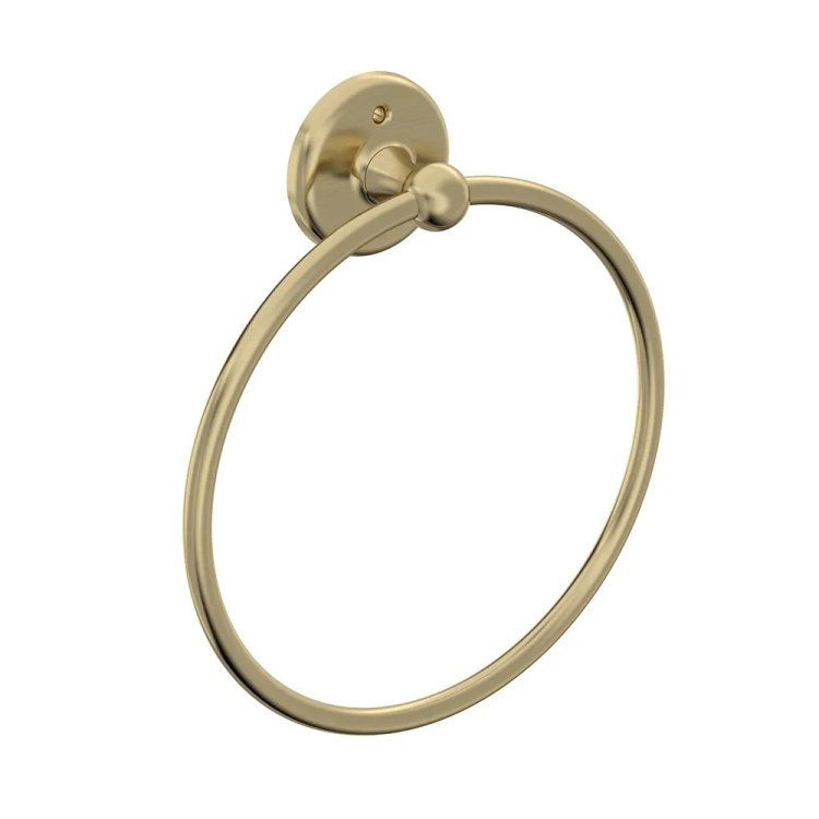 Roper Rhodes Avening Brushed Brass Towel Ring 4922.04