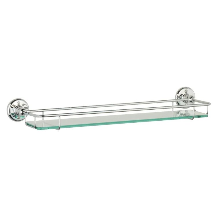 Roper Rhodes Avening Chrome Glass Shelf 4912.02