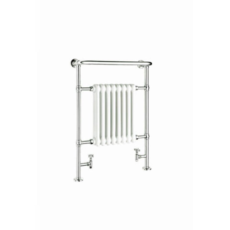 Reina Victoria White Chrome Designer Towel Rail 960 x 675mm-1