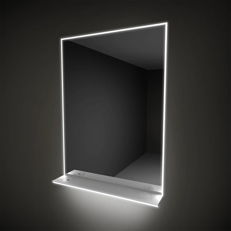 HiB Platform 60 LED Illuminated Bathroom Mirror 78735000