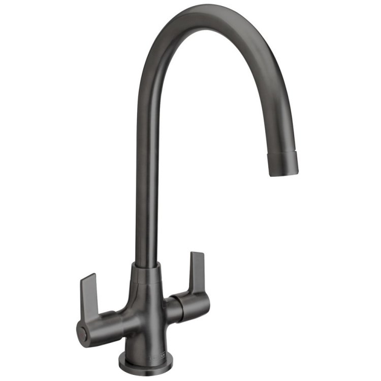 Bristan Echo Gunmetal Easy Fit Mono Sink Mixer ECSNKEFGM