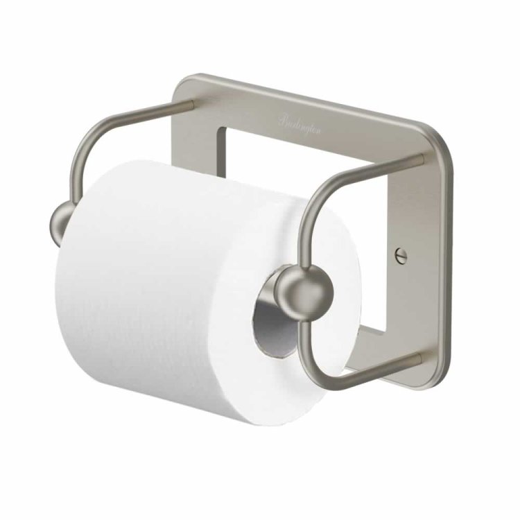 Burlington Brushed Nickel WC Roll Holder A5BNKL