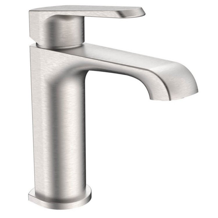 Scudo Montana Brushed Nickel Mono Basin Mixer MON-008