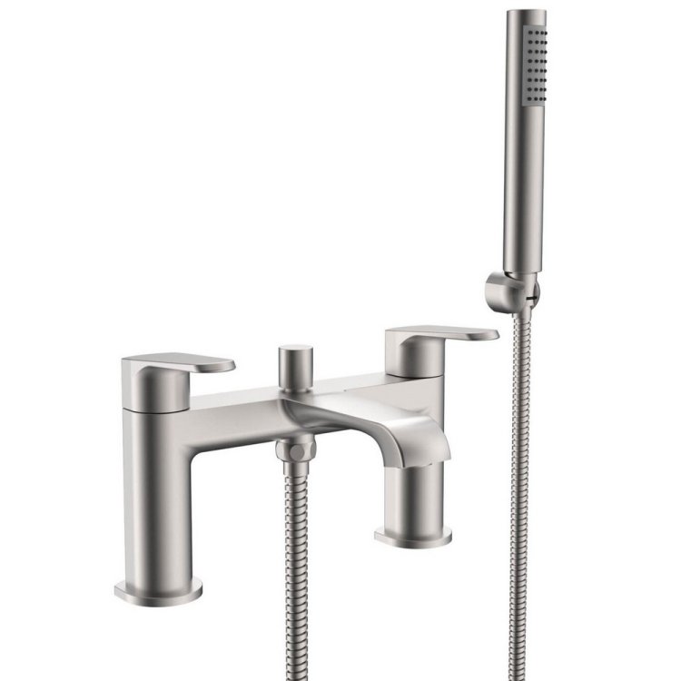 Scudo Montana Brushed Nickel Bath Shower Mixer MON-003