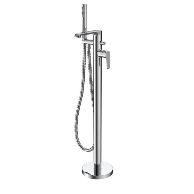 Scudo Montana Chrome Freestanding Bath Shower Mixer MON-036