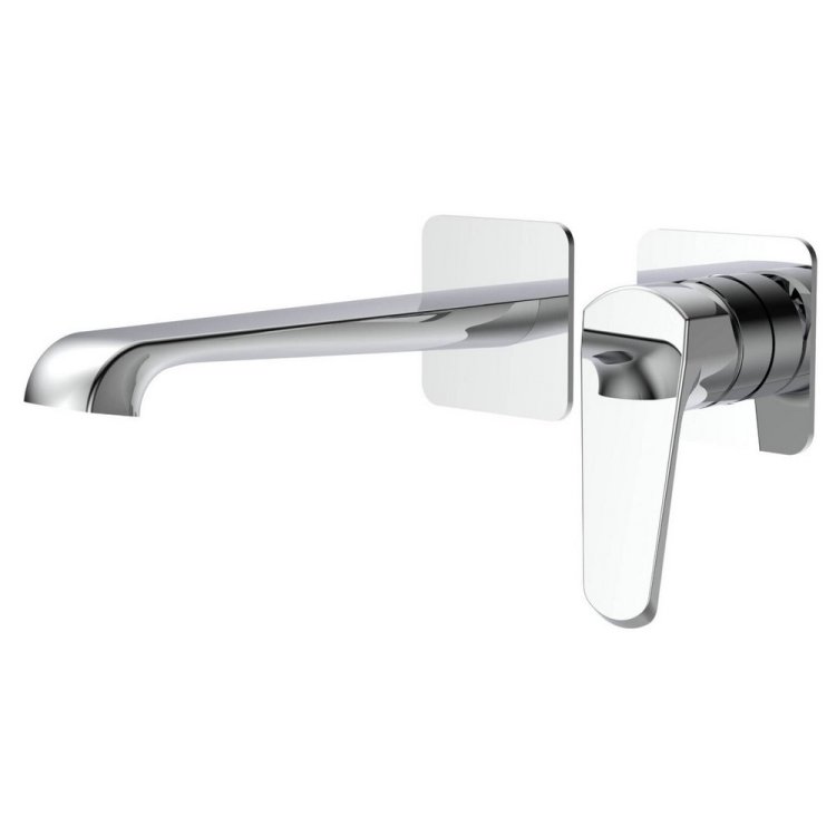 Scudo Montana Chrome Wall Mounted Basin Mixer MON-031