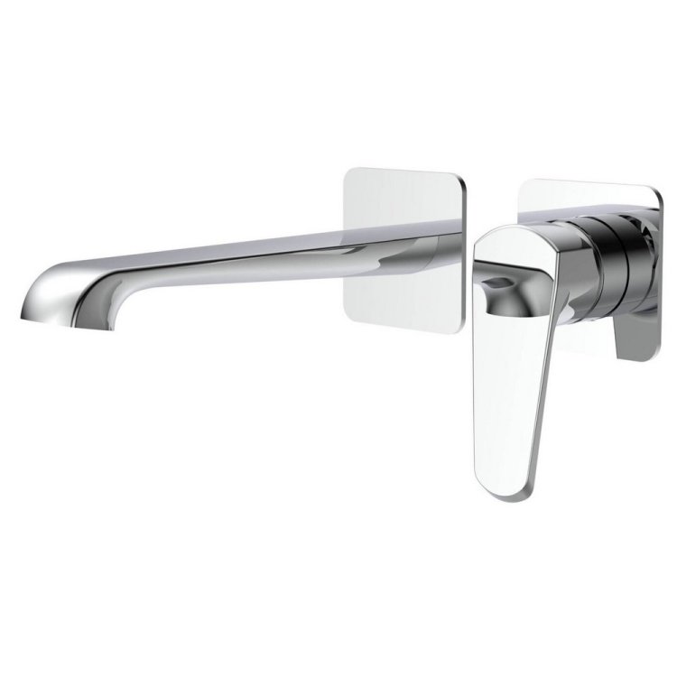 Scudo Montana Chrome Wall Mounted Bath Mixer MON-026