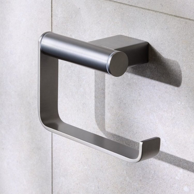 Miller Miami Gunmetal Toilet Roll Holder