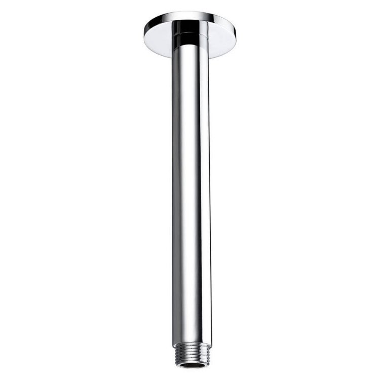 Bristan 200mm Chrome Round Ceiling Fed Shower Arm