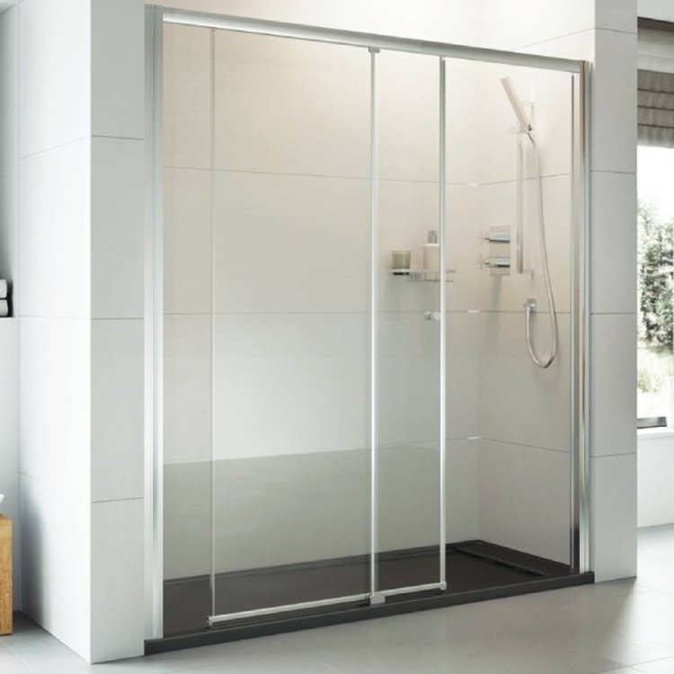 Roman Haven Level Access 1100mm Right Hand Sliding Shower Door