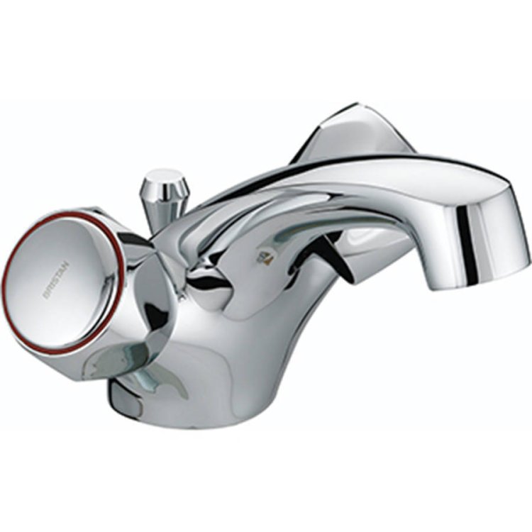 Bristan Club Dual Flow Basin Mixer with Pop-Up Waste