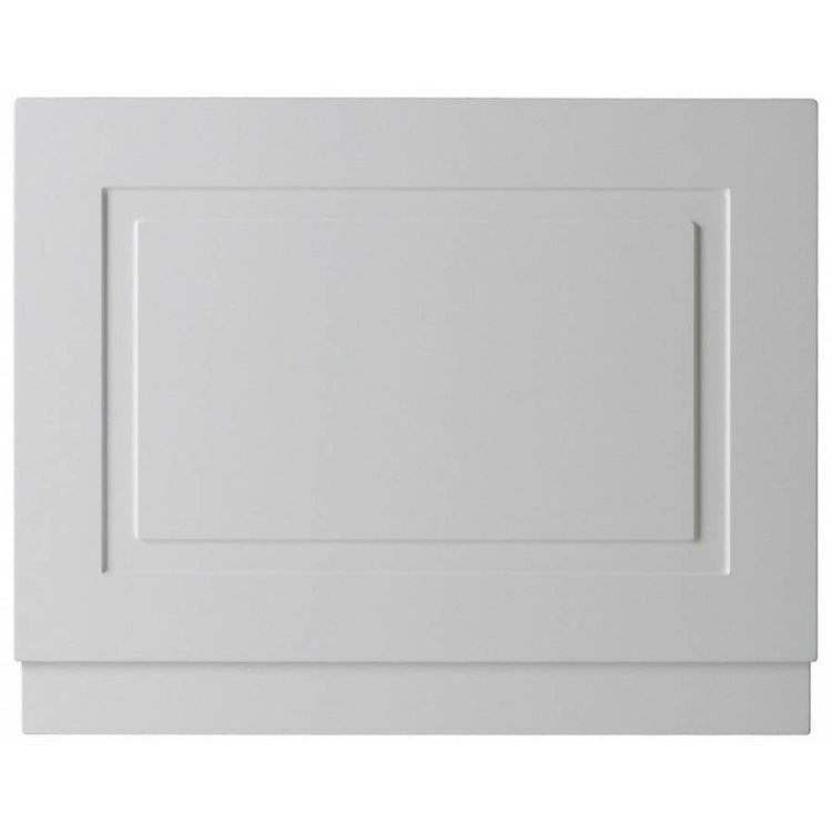 Kartell Astley 750mm Matt White Bath End Panel