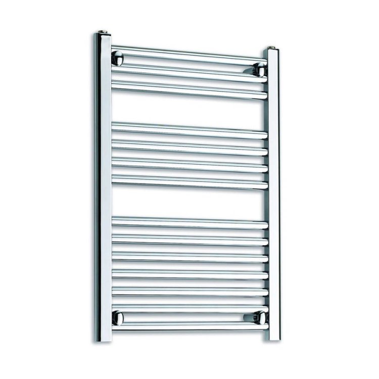 Kartell K-Rail 25mm Straight Chrome Towel Rail 800 x 300mm