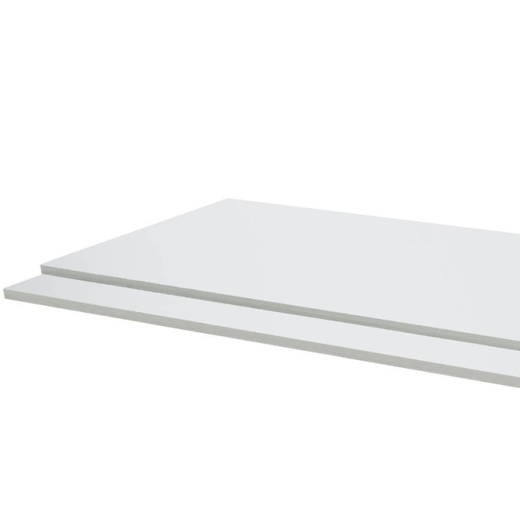 Kartell-Purity-800mm-White-2-Piece-End-Panel