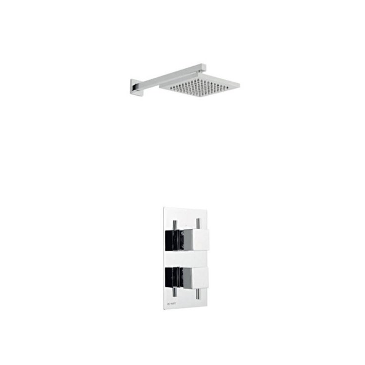 Kartell-Pure-Thermostatic-Concealed-Shower-Valve-with-Fixed-Overhead-Drencher