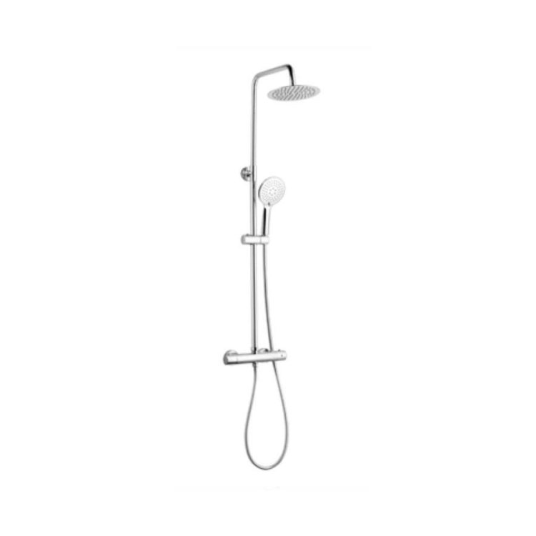 Kartell-Plan-Thermostatic-Exposed-Bar-Shower-Valve-with-Slimline-Drencher-and-Adjustable-Handset