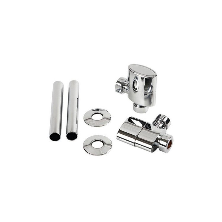 Kartell Straight Aspen Towel Rail Valves