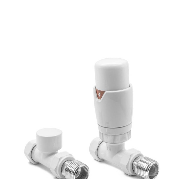 Reina Modal White Straight Valve